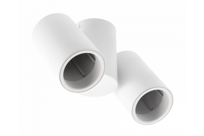 Διακοσμητικό Φωτιστικό Οροφής LUPO αλουμίνιο 17.5x5.6x11.5 IP20 2*GU10 max. 50W στρογγυλό λευκό. 1208963925