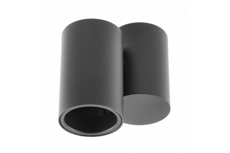 Διακοσμητικό Φωτιστικό Οροφής LUPO αλουμινίου 11,6x5,6x11,5 IP20 1*GU10 max. 50W στρογγυλό μαύρο. 1208963928