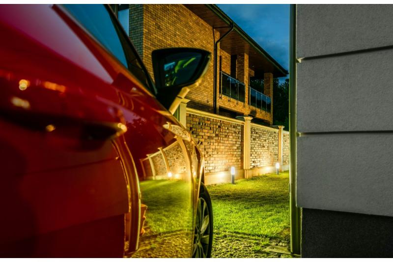 Διακόσμηση Φωτισμός κήπου MILAN-P 45 E27 MAX.40W IP44 AC220-240V 50-60Hz στύλος από ανοξείδωτο χάλυβα. 1208963944