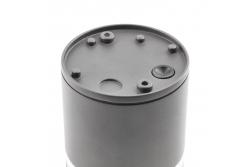 Διακοσμητικό φωτιστικό οροφής RIVEN αλουμινίου 102x120 IP54 MAX.35W στρογγυλό γραφίτη. 1208963984