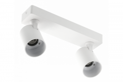 Στεφάνι οροφής SANTO αλουμινίου IP20 μέγ. 20W*2 διπλό στρογγυλό λευκό. 1208963998