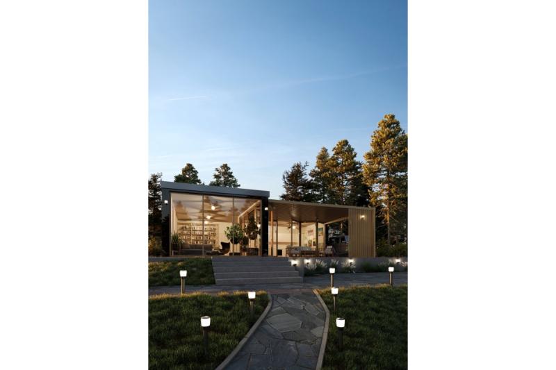 Διακόσμηση Φωτισμός κήπου TORA-AU E27 MAX.15W IP54 AC220-240V 50-60Hz απλίκα μαύρο 1208964023