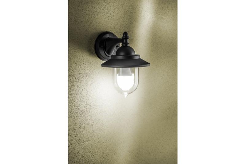 Deco Εξωτερικός Φωτισμός TOSKANA-AD E27 MAX.60W IP54 AC220-240V 50-60Hz ματ μαύρο 1208964026