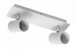 Διακοσμητικό φωτιστικό οροφής VENETO IP20 max. 20W 2 x GU10 στρογγυλό λευκό. 1208964037