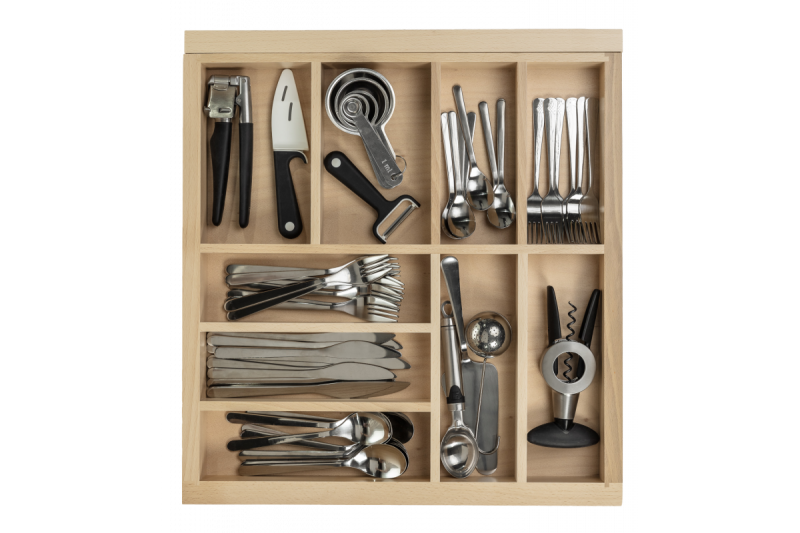 Διακοσμητική Θήκη Μαχαιροπίρουνων Κουζίνας Ρυθμιζόμενος Οργανωτής Μαχαιροπήρουνων 1208966292