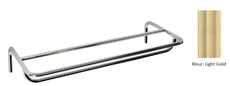 Waterevolution flow πετσετοθήκη ανοιχτό χρυσό A118WGE