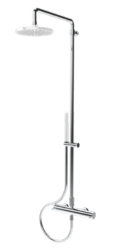 Water Evolution Flow σετ ντους με κεφαλή βροχής ματ λευκό 250mm T141N25BR