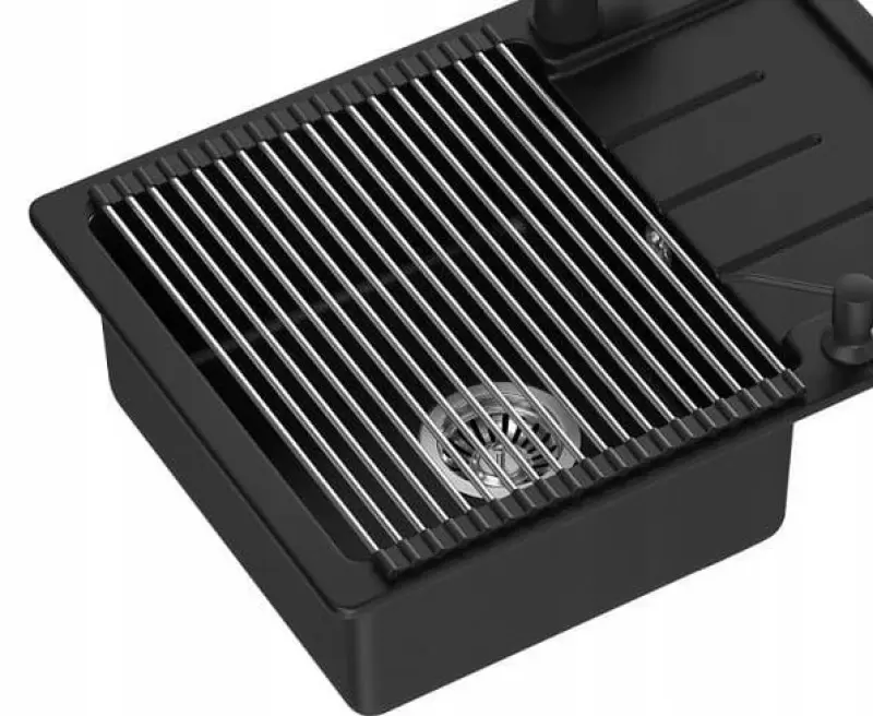 Quadri Ρολόματ μαύρο 39 x 26 cm για τον νεροχύτη 1208967513