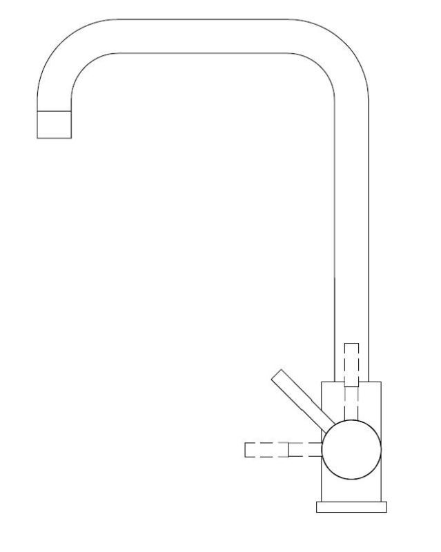 Pure.Sink Elite Steel Pure βρύση κουζίνας RVS PS8010-02