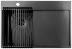 Pure.Sink Prestige ρολό για νεροχύτη Gun Metal PPGRM40-61