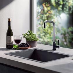 Pure.Sink Elite Steel Pure μπαταρία κουζίνας PVD Gun Metal PS8010-61