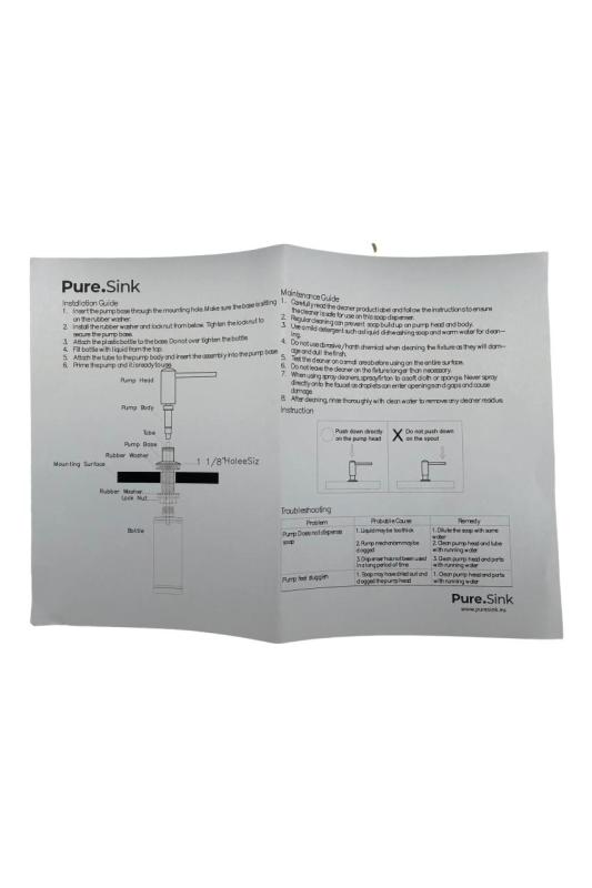 Η θήκη σαπουνιού Pure.Sink Elite Steel Shine PVD Gun Metal PS9010-61