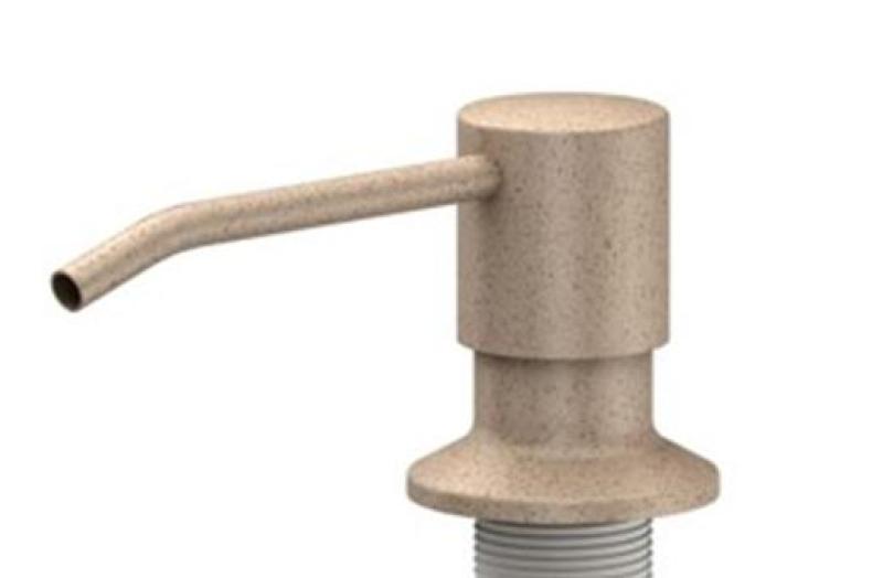 Quadri Manchester Εντοιχισμένη Διανομέας Σαπουνιού Μπεζ Άμμος - Αναπληρώσιμο από πάνω 1208967658