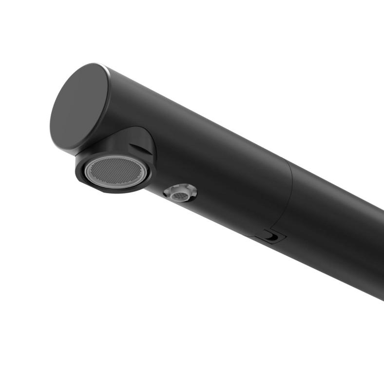 Quadri Ellesmere Μπαταρία Κουζίνας Μαύρη 3-δρόμων με επιπλέον σύνδεση για φιλτραρισμένο νερό 1208967780