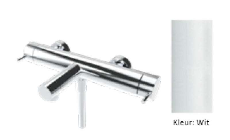 Waterevolution Flow μπανιέρα με ντους χειρός λευκό T130NBR