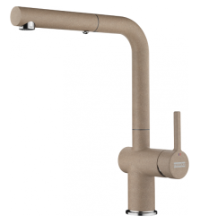 Φράνκε Active L Μπαταρία Κουζίνας Oyster Beige με Αποσπώμενο Ντους Χεριού 115.0653.389