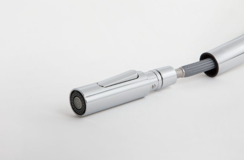 Φράνκε Πέσκαρα J Μπαταρία Μίξης Μονού Χειριστηρίου Μαύρη με Επεκτάσιμο Ρουξούνι και Λειτουργία Ψεκασμού 115.0575.968