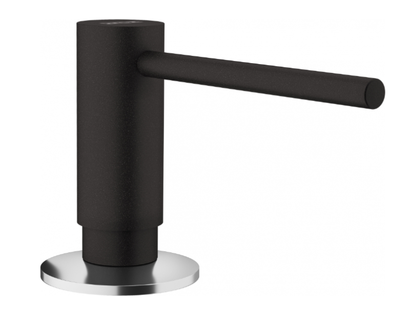 Φράνκε Active εντοιχισμένη σαπουνοθήκη κουζίνας γρανίτης Όνυξ Ανθρακί 112.0633.076