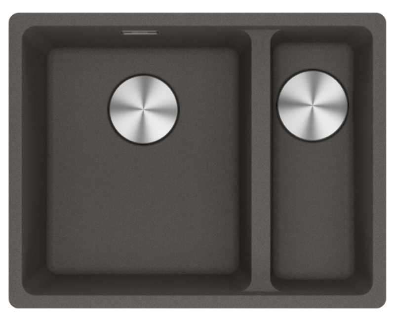 Franke Maris MRG 160-34-15 Fragranite Slate Grey Νεροχύτης Γκρι, σκούρο Αριστερός Θάλαμος Επίπεδος Εγκατάστασης 125.0714.608