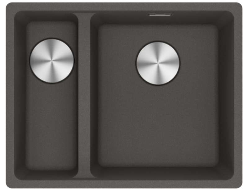 Franke Maris MRG 260-34-15 Fragranite Slate Grey Νεροχύτης Δεξιά Γκρι Σκούρο Επίπεδη Ενσωμάτωση 135.0714.634