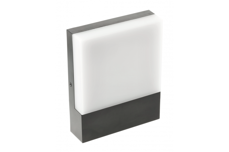 SARO LED φωτιστικό 9W, 900lm, IP54, AC220-240V, 50/60Hz,4000K, μαύρο