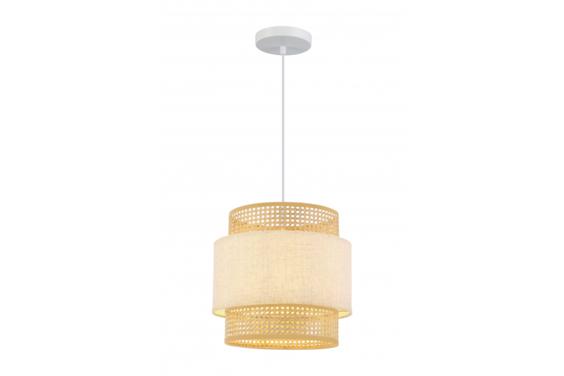 Οροφή φωτιστικό ABRA, 6168, AC220-240V, 50/60Hz, 1*E27, max.40W, IP20, μέσος όρος. 40 εκατοστά, κρέμα