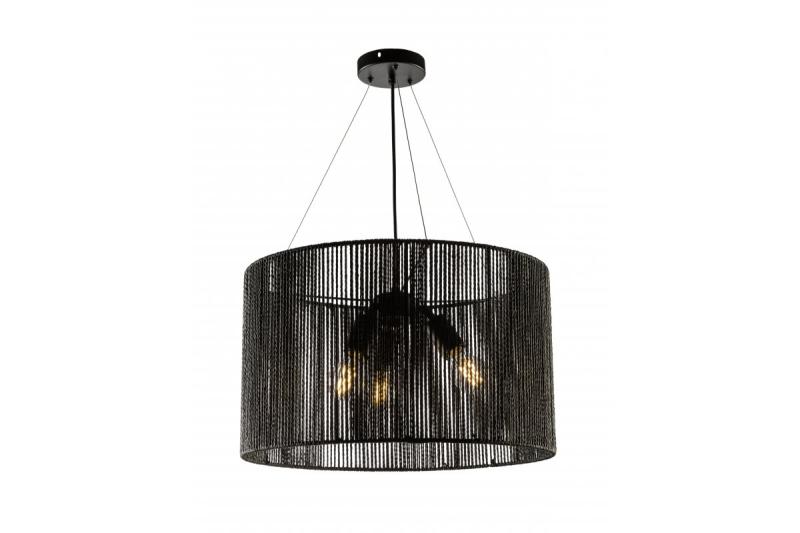 Φωτιστικό οροφής FORESTO 2, 5772, AC220-240V, 50/60Hz, 1*E27, μέγ.40W, διάμετρος. 50 εκ., μαύρο