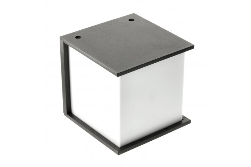 Φασάδα φωτιστικό LEO, E27, ΜΑΧ. 18W, IP54, AC220-240V, 50/60Hz, μαύρο