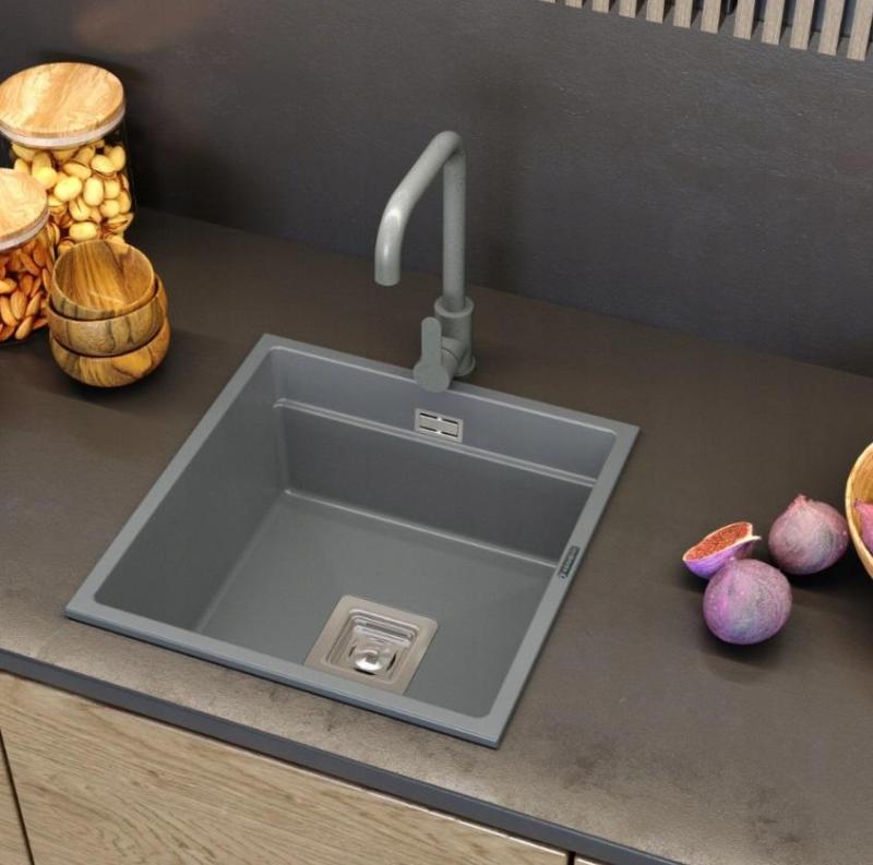 Graniteland Stellar Κουζίνα Μπαταρία Γκρι με περιστρεφόμενο στόμιο 1208969530