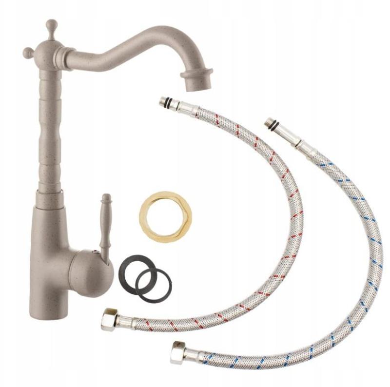 Graniteland Verve Κουζίνας Μπαταρία Μπεζ άμμος με περιστρεφόμενο στόμιο 1208969534