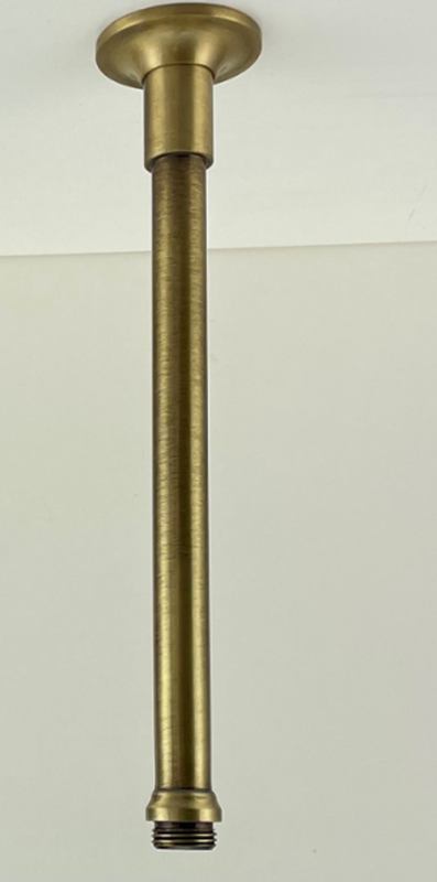 PB κλασικός μπρούτζινος βραχίονας ντους οροφής μπρούντζος 20cm 1208969602