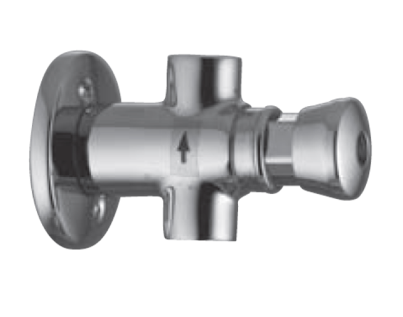 PB Αυτοκλειόμενη Εξωτερική Χρονομετρημένη Ντουζιέρα 1/2" 1208969806