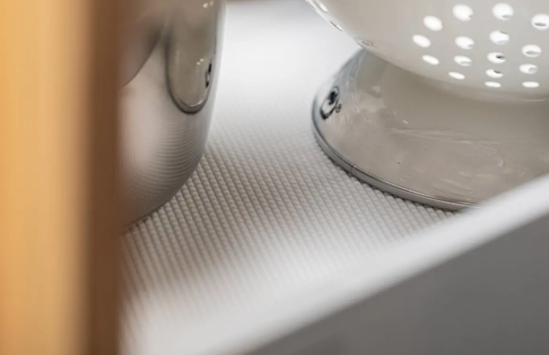 Διακοσμητικό Αντιολισθητικό Χαλάκι Κουζίνας Cutle 480x5000mm Λευκό 1208969952