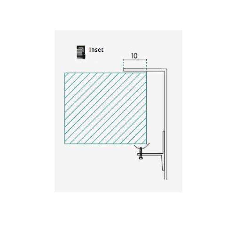 Τράπεζα IB3440 RVS Νεροχύτης 34 x 40 cm Επιφάνεια και Επίπεδη εγκατάσταση 1208970047