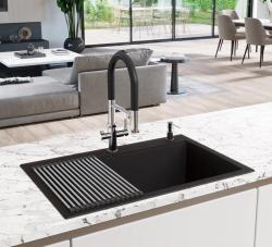 Ausmann Claridge 3-Οδικός Μίκτης Κουζίνας με Ευέλικτο Ρύγχος και Φιλτραρισμένο Νερό – Χρώμιο - 1208970091
