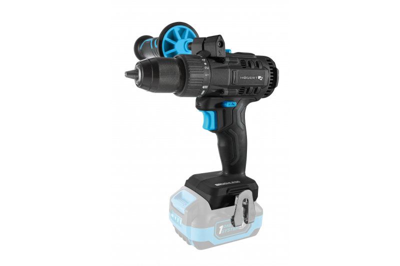 Högert Brushless ασύρματο κατσαβίδι 18V για ξύλο, μέταλλο