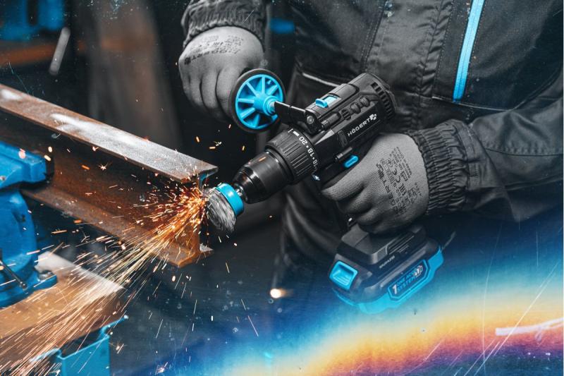 Ηλεκτρικό δράπανο χωρίς βούρτσες Högert 18V για τούβλα, πέτρα, ξύλο, μέταλλο και πλαστικό