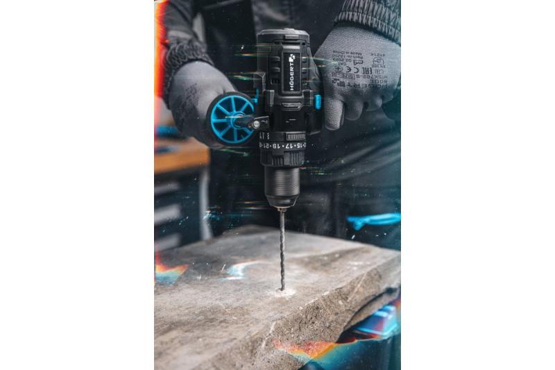 Högert ισχυρό ασύρματο κρουστικό δράπανο, χωρίς ψήκτρες, 18V