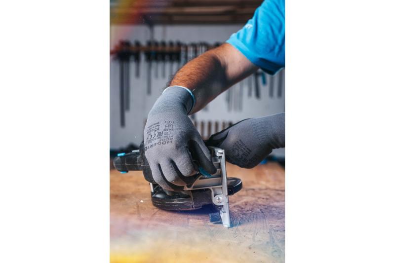 HÖGERT ασύρματο δισκοπρίονο, 18V, χωρίς μπαταρία, υποδοχή για σκούπα σκόνης