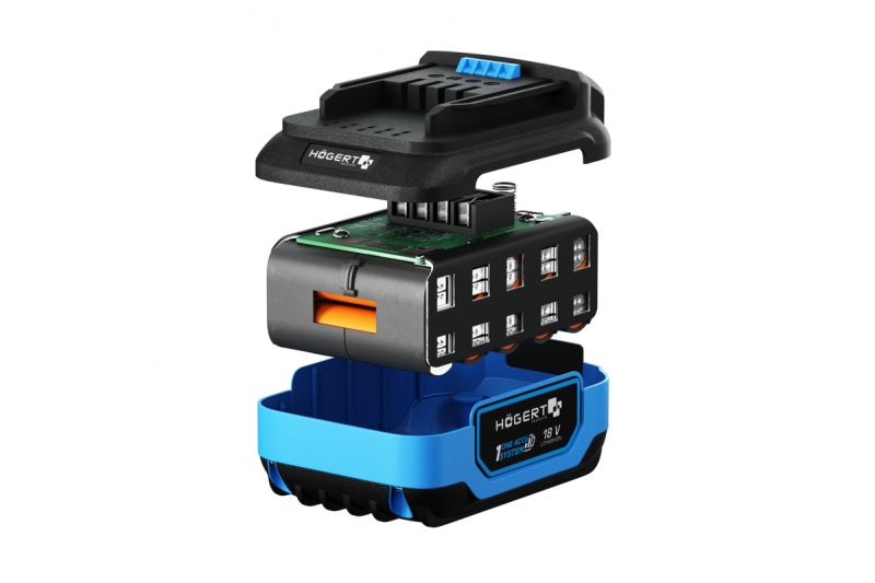 HÖGERT επαναφορτιζόμενη μπαταρία 6.0 Ah 18 V