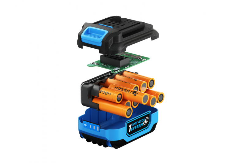 HÖGERT επαναφορτιζόμενη μπαταρία 6.0 Ah 18 V