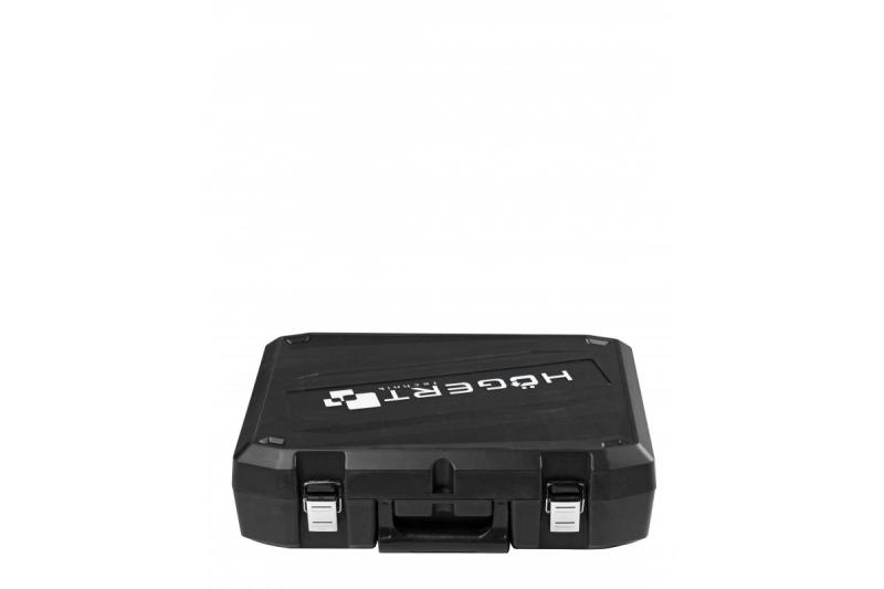 HÖGERT δραπανοκατσάβιδο 18V, σετ με μπαταρία, φορτιστή, θήκη μπιτ, θήκη τρυπανιών