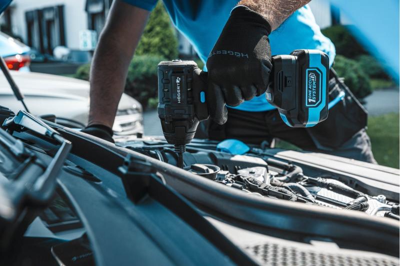 Σετ κρουστικού κλειδιού HÖGERT 200 Nm 18V με χωρίς ψήκτρες κινητήρα