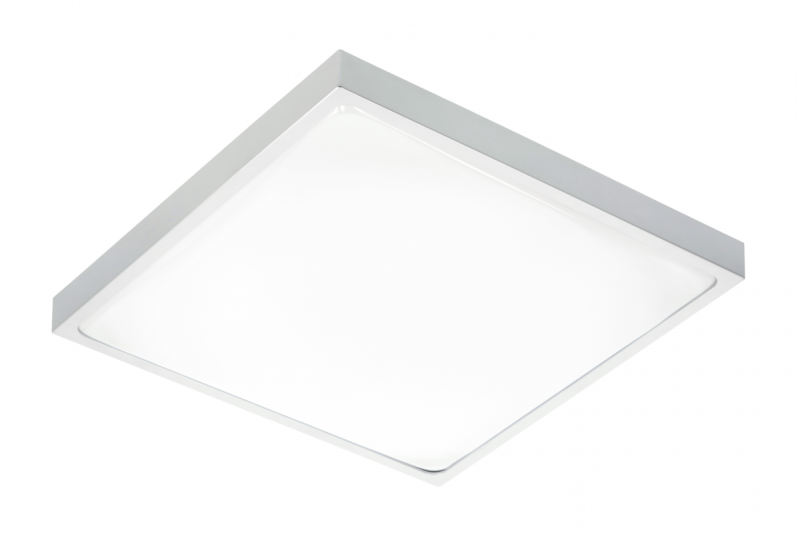 ALTAR LED Οροφής, 295x295mm, 4000K, 24W, 1680lm, AC180-250V, 50/60 Hz, PF>0.5, IP54, γκρι, 3 χρόνια εγγύηση