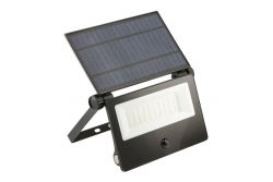 Φως ηλιακής πλημμύρας LUMOS II, LED, 3000lm, 6400K, 2x2600mAh αντικαταστάσιμο, IP65, μαύρο