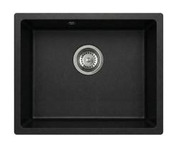 Graniteland Solo Γρανίτης Μαύρος Νεροχύτης υποκατασκευής 42x34 εκ. με Πρίζα από Ανοξείδωτο Ατσάλι 1208970611