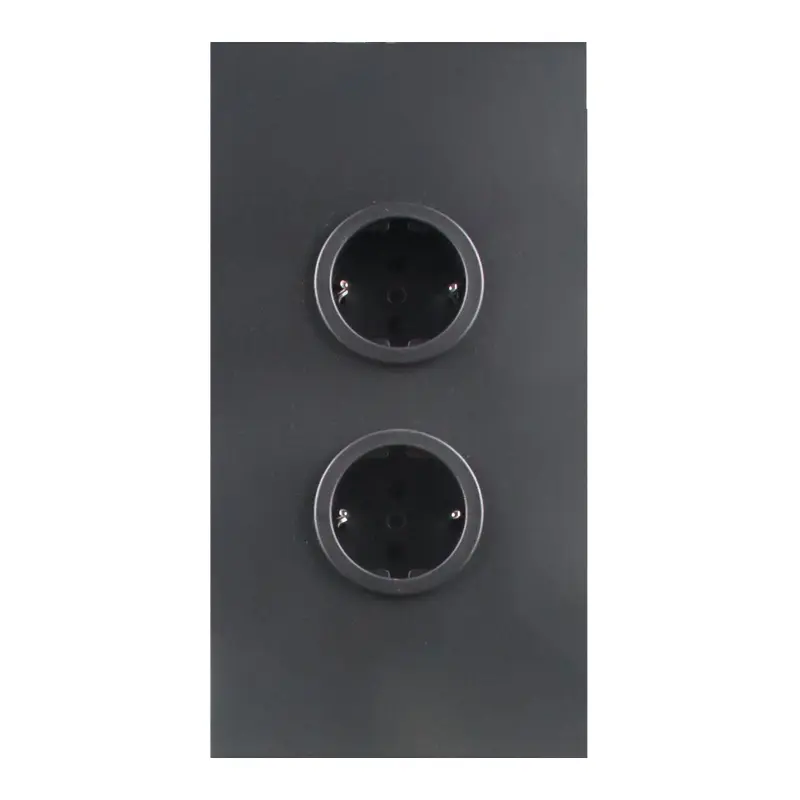 Indux Corner Ενεργειακή στήλη με 2 πρίζες με γείωση Μαύρη 1208970642