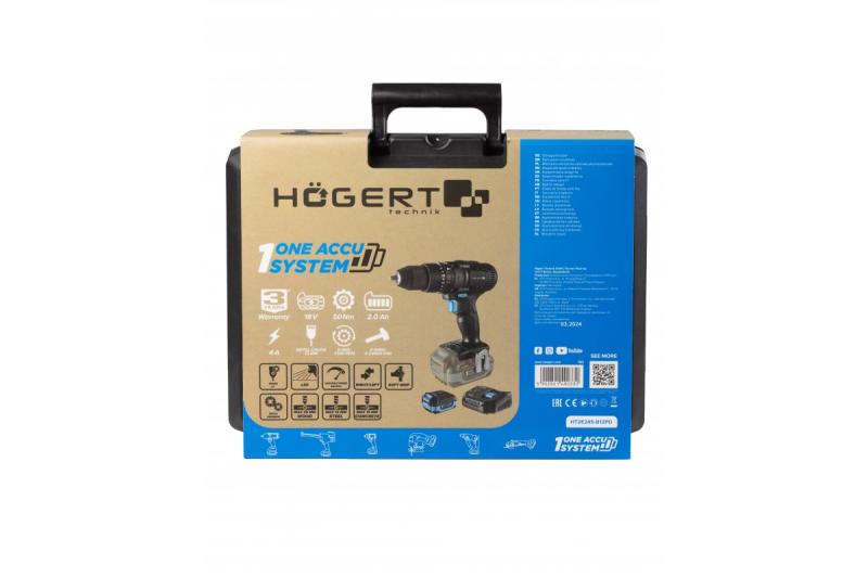 Ασύρματη κρουστική δραπανοκατσάβιδα 18V