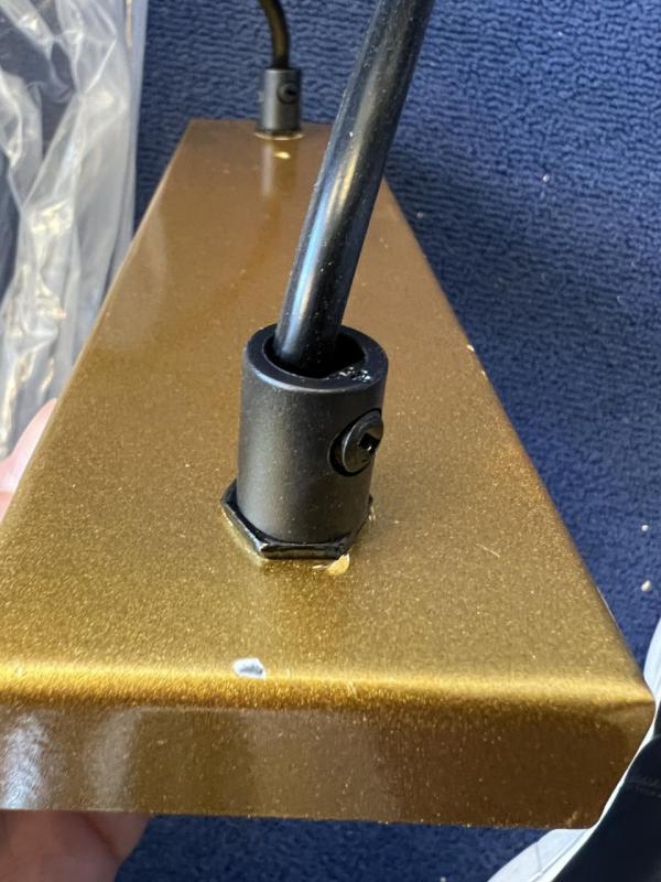 OUTLET Πλαίσιο Προσβεβλημένο Διακόσμηση Κρεμαστό φωτιστικό Avelin με χρυσό ορθογώνιο πλαίσιο πλάτους 80 εκατοστά 2287