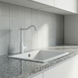 Graniteland Verve κλασική νοσταλγική βρύση κουζίνας λευκό 1208970653